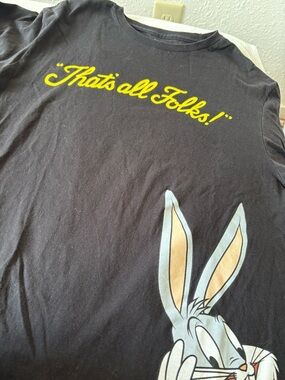 Warner Bros. Looney Tunes Grey Graphic Tee